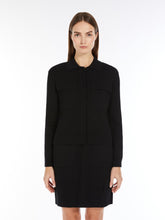 Load image into Gallery viewer, Max Mara Mito Knit Jacket in Navy
