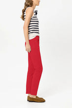 Load image into Gallery viewer, Luisa Cerano High-Stretch Skinny Denim in Cherry Red

