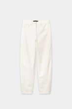 Load image into Gallery viewer, Luisa Cerano Authentic Barrel-Leg Jeans in Cream
