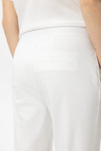 Load image into Gallery viewer, Luisa Cerano Gabardine Slim-Tailored Pants in White
