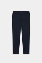 Load image into Gallery viewer, Luisa Cerano Gabardine Slim-Tailored Pants in Navy Blue
