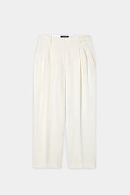 Load image into Gallery viewer, Luisa Cerano Tapered Pants with Pleats in Off-White
