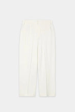 Load image into Gallery viewer, Luisa Cerano Tapered Pants with Pleats in Off-White
