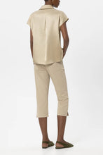 Load image into Gallery viewer, Luisa Cerano Skinny Capri Denim in Sand
