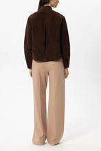 Load image into Gallery viewer, Luisa Cerano Wide-Leg Pants with Pleats in Nude

