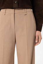 Load image into Gallery viewer, Luisa Cerano Wide-Leg Pants with Pleats in Nude
