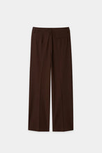 Load image into Gallery viewer, Luisa Cerano Wide-Leg Pants with Pleats in Marone
