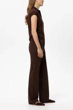 Load image into Gallery viewer, Luisa Cerano Canvas Pants in Marone
