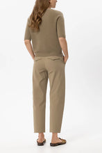 Load image into Gallery viewer, Luisa Cerano Cotton Barrel-Leg Pants in Salbei

