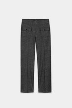 Load image into Gallery viewer, Luisa Cerano Baby Flare Pants in Anthracite
