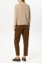 Load image into Gallery viewer, Luisa Cerano Barrel-Leg Velvet Pants in Caramel
