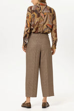 Load image into Gallery viewer, Luisa Cerano Glen Check Tapered Pants
