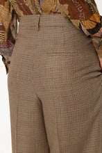 Load image into Gallery viewer, Luisa Cerano Glen Check Tapered Pants
