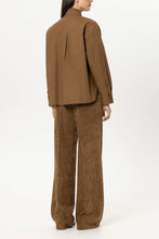 Load image into Gallery viewer, Luisa Cerano Corduroy Wide-Leg Pants in Carmel
