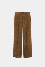 Load image into Gallery viewer, Luisa Cerano Corduroy Wide-Leg Pants in Carmel
