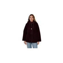 Load image into Gallery viewer, OakWood Faux Fur Jacket with Collar in Porto
