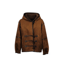 Load image into Gallery viewer, OakWood Sabrina Reversible Wool Jacket in Toffee
