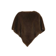 Load image into Gallery viewer, Oakwood Megeve Poncho in Chocolate
