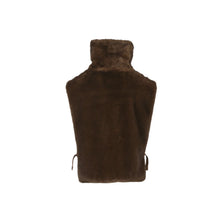 Load image into Gallery viewer, OakWood Yasmine Faux Fur with Collar in Chocolate
