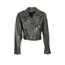 Load image into Gallery viewer, Oakwood Tory Leather Jacket in Noir
