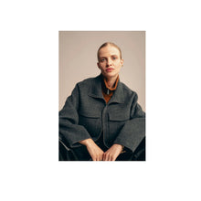 Load image into Gallery viewer, OakWood Gigi Wool Jacket in Anthracite
