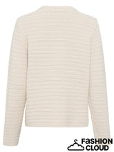 Load image into Gallery viewer, Olsen Long Sleeve Cardigan In Canvas Beige
