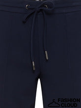 Load image into Gallery viewer, Olsen Casual Cropped Trousers in Ink Blue
