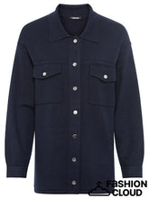 Load image into Gallery viewer, Olsen Long Sleeve Cardigan in Ink Blue
