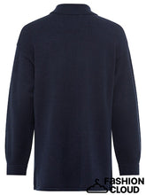 Load image into Gallery viewer, Olsen Long Sleeve Cardigan in Ink Blue
