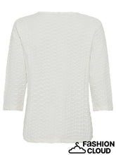 Load image into Gallery viewer, Olsen Long Sleeve T-Shirt in Off-White
