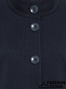 Olsen Long Sleeve Jersey Jacket in Ink Blue !!