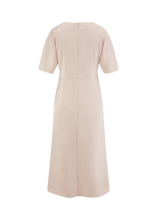 Load image into Gallery viewer, Riani Midi Dress with Draped Detail
