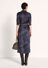 Load image into Gallery viewer, Riani Midi Dress with Zebra Print
