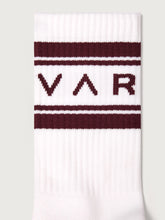 Load image into Gallery viewer, Varley Astley Active Socks in White/Port
