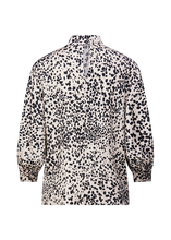 Load image into Gallery viewer, Riani Polka Dot Blouse with Bow Detail
