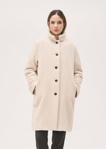 Rosso35 Long Coat in Brown