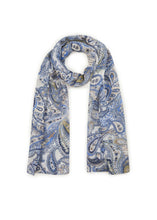 Load image into Gallery viewer, Codello Graphic Scarf in Blue
