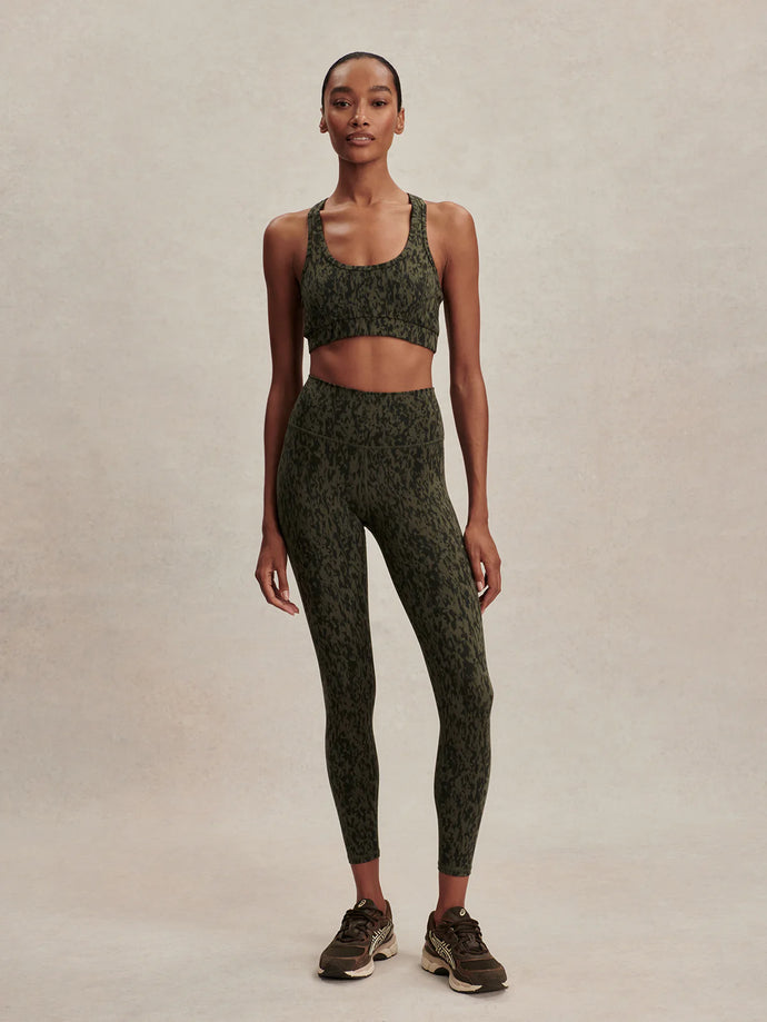 Varley High-Rise Leggings in Olive Smoke