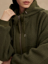 Load image into Gallery viewer, Varley Fey Relaxed Fleece in Racing Olive
