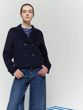 Load image into Gallery viewer, iBlue Nerone Boxy Jacket in Navy
