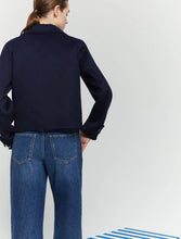 Load image into Gallery viewer, iBlue Nerone Boxy Jacket in Navy
