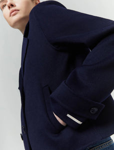 iBlue Nerone Boxy Jacket in Navy