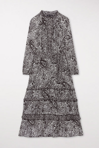 Luisa Cerano Dress with Paisley Print