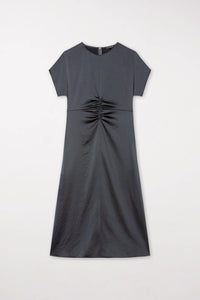 Luisa Cerano Maxi Dress with Pleated Details