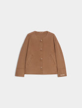 Load image into Gallery viewer, iBlues Riga Cocoon Jacket in Camel
