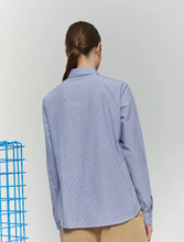 Load image into Gallery viewer, iBlue Accanto Straight Shirt in Navy Crystals
