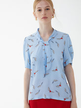 Load image into Gallery viewer, iBlue Printed Blouse
