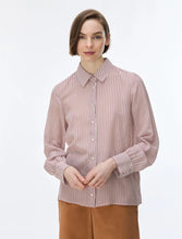 Load image into Gallery viewer, iBlues Bikini Silk Shirt in Mauve
