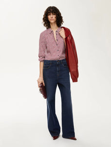 iBlue Ester Blouse in Ivory Apple