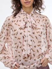 Load image into Gallery viewer, iBlues Secolo Blouse in Pink Tiger Print

